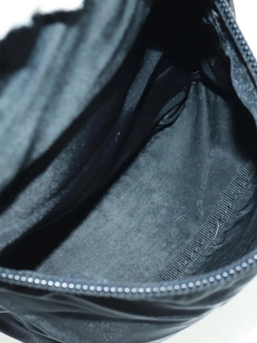 PRADA Backpack Nylon Black Silver Auth gh1538 - Picture 11 of 16